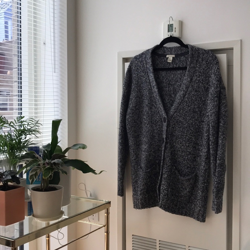 Forever21 Heather Gray Cardigan